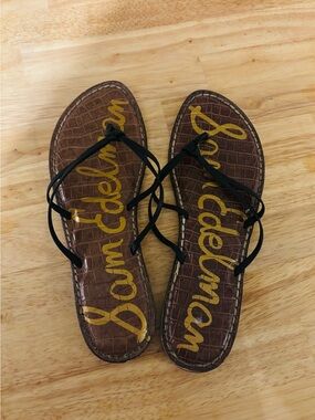 Sam Edelman  Sandal with Black Straps